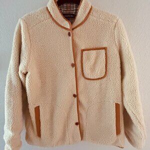 United By Blue Women's Faux Sherpa Jacket Vintage Size S